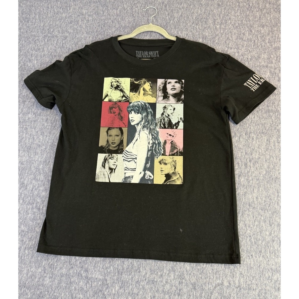 Brand New Taylor Swift The Eras Tour 2023 Black T-Shirt Official Tour Merch Sz M